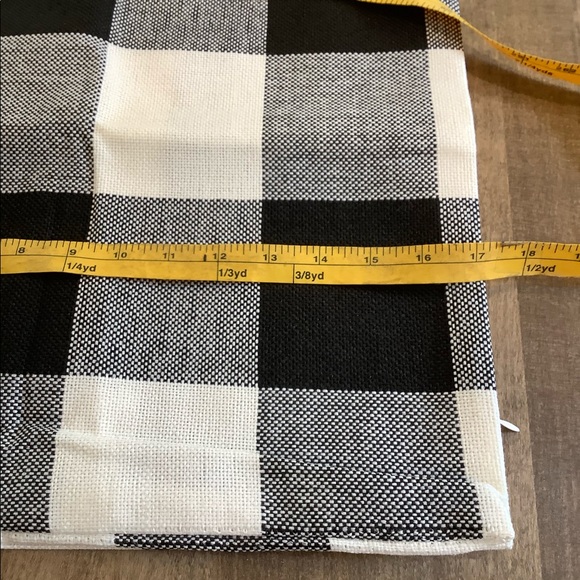 Burlap farmhouse Buffalo check pillow covers❤️❤️ - Picture 8 of 11